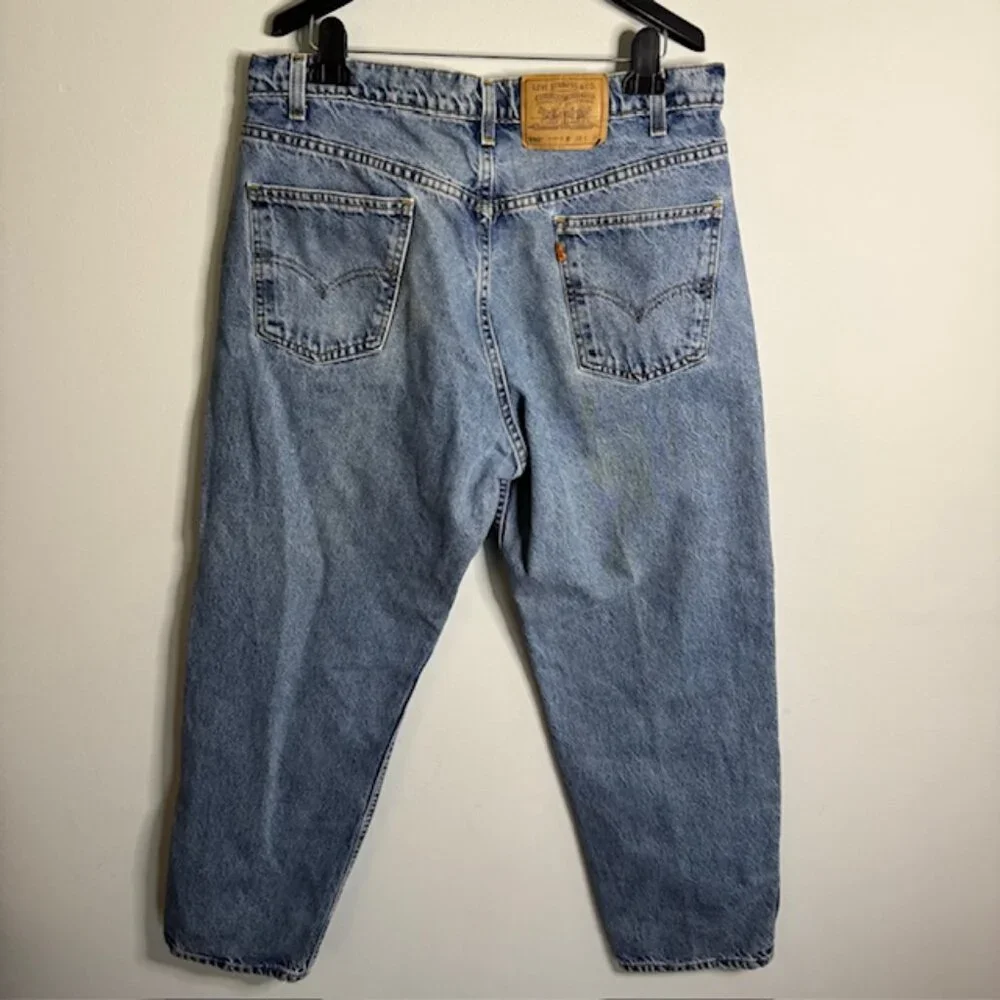 Vintage 1997 Levi's Orange Label Men's 550 Relaxed Fit Jeans 38x30